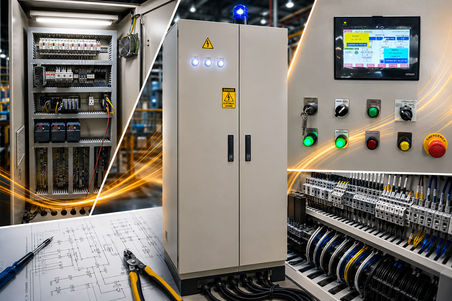 Industrial control panel design